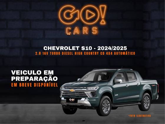 CHEVROLET S10 2.8 16V TURBO DIESEL HIGH COUNTRY CD 4X4 AUTOMÁTICO CHEVROLET S10 2.8 16V TURBO DIESEL HIGH COUNTRY CD 4X4 AUTOMÁTICO